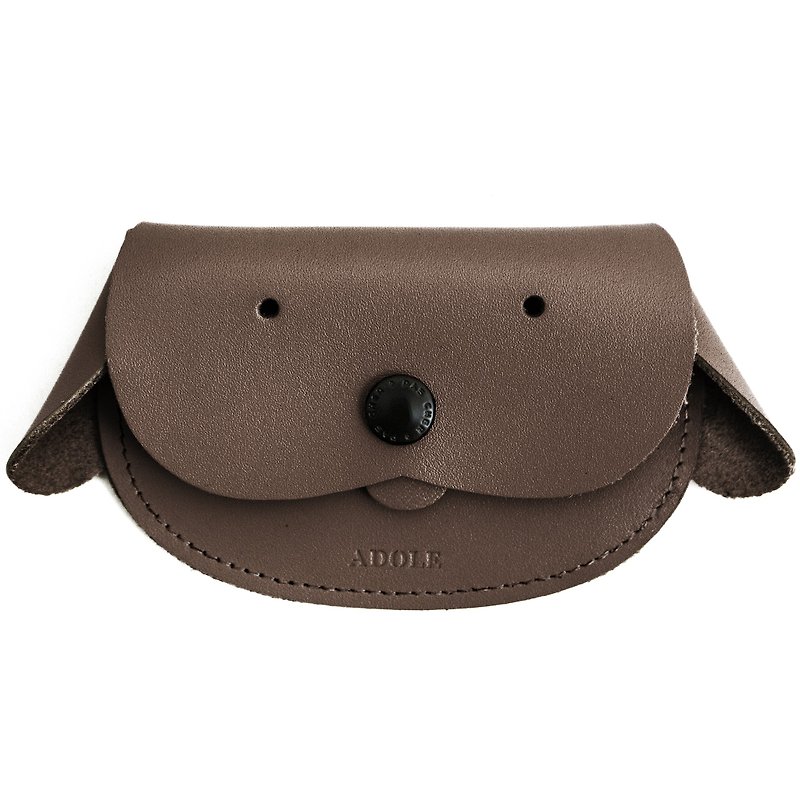 Puppy leather coin purse - Coin Purses - Genuine Leather 