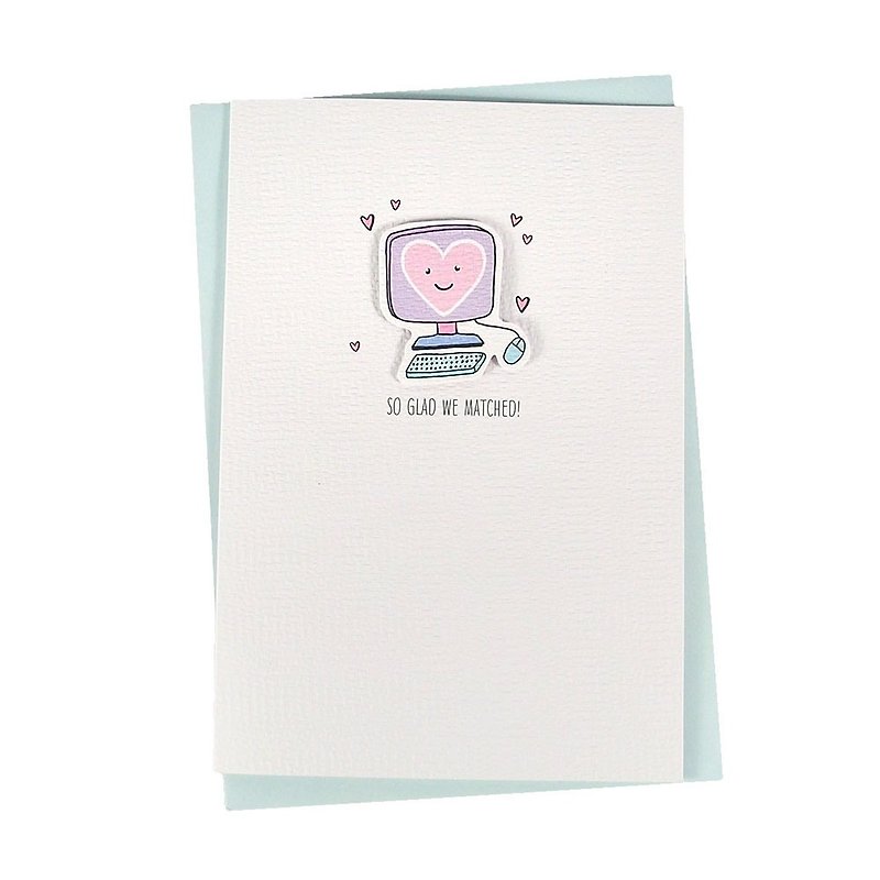 We just hit it off【Hallmark-Card Valentine's Day Series】 - การ์ด/โปสการ์ด - กระดาษ หลากหลายสี