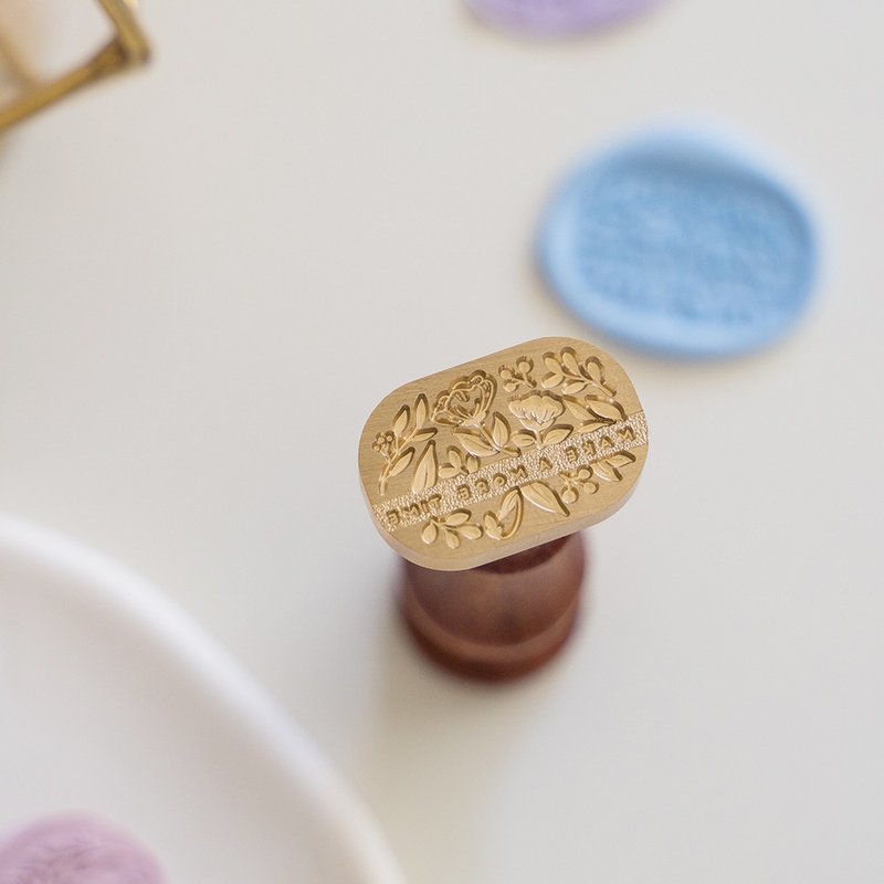 Sealing Wax Seal - Take Your Time - Stamps & Stamp Pads - Copper & Brass 