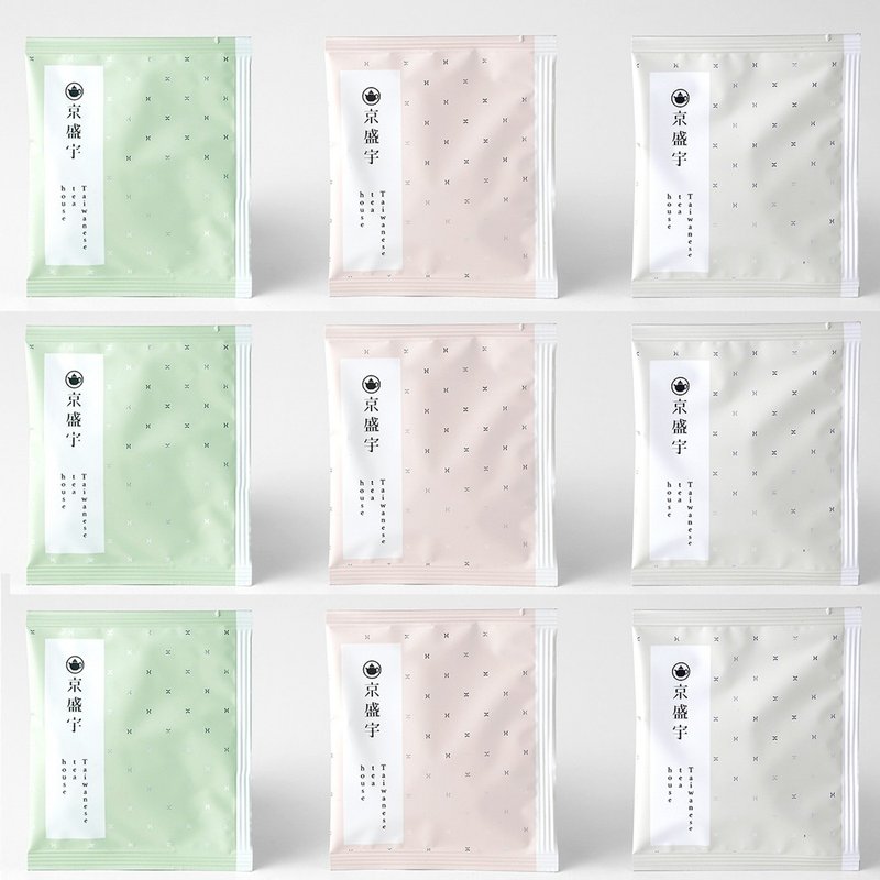 Jing Sheng Yu Hotel tea bag mass sales set(3 flavors, 90 packs in total) - ชา - อาหารสด สีเขียว