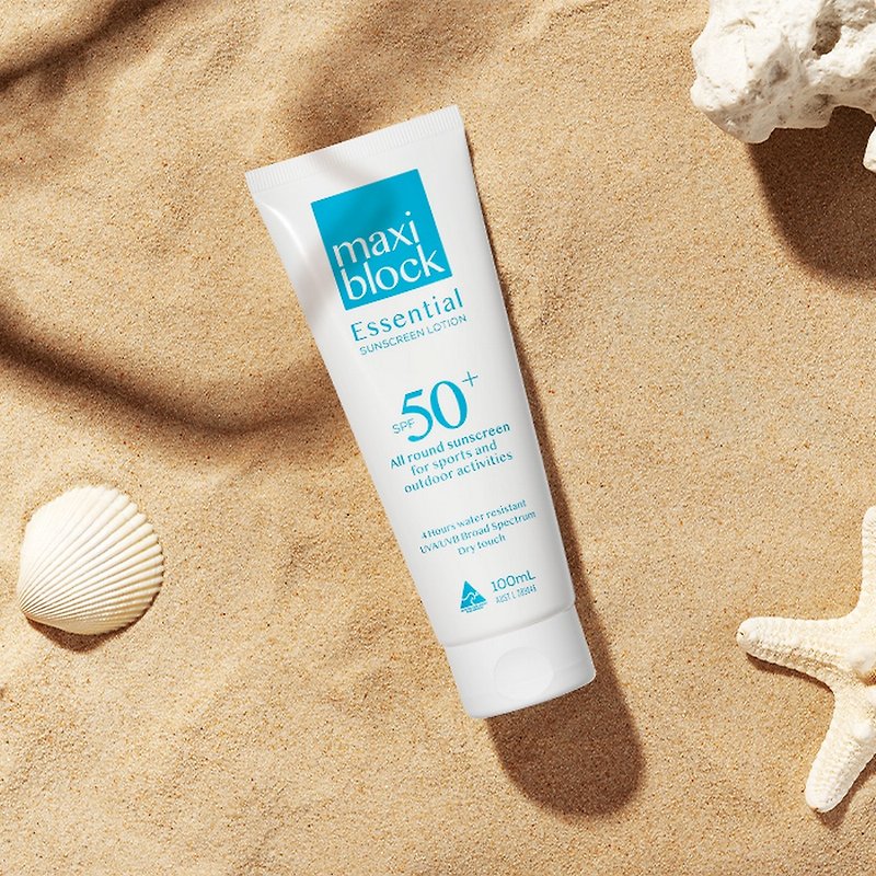 全面防護高效防曬乳Maxiblock Essential Sunscreen Lotion - 防曬 - 其他材質 藍色