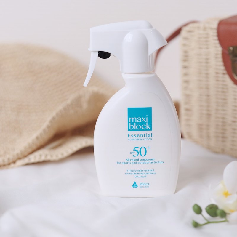 全面防護高效防曬乳Maxiblock Essential Sunscreen Lotion - 臉部/身體防曬 - 其他材質 藍色