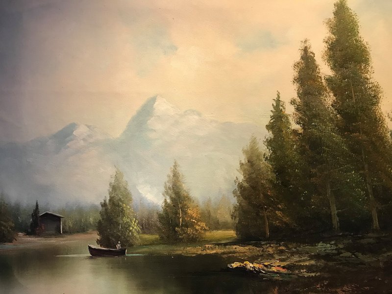 手繪西洋油畫創作 西洋古董油畫 掛畫 壁畫 裝飾畫 墻畫 畫家落款 - 海報/掛畫/掛布 - 棉．麻 多色