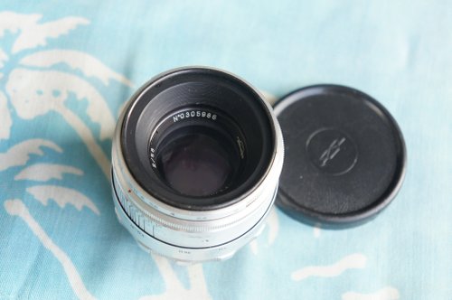 Helios-44 58mm f/2 レンズ for M39 Zenit WHITE! 8枚のブレード Helios-44 58mm f/2 レンズ for M39 Zenit WHITE! 8枚のブレード
