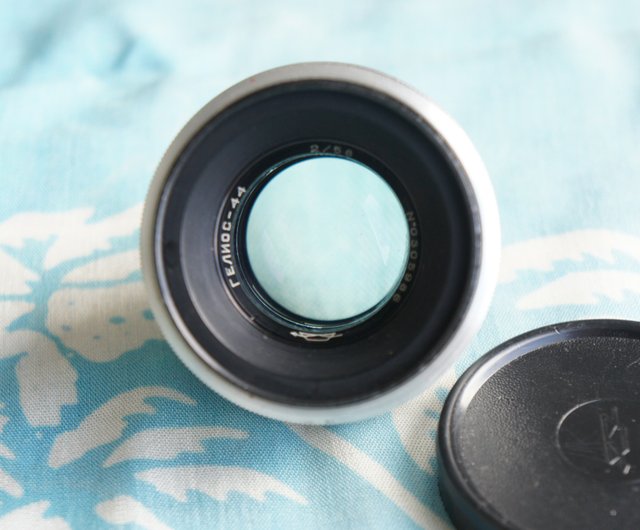 Helios-44 58mm f/2 レンズ for M39 Zenit WHITE! 8枚のブレード Helios-44 58mm f/2 レンズ for M39 Zenit WHITE! 8枚のブレード