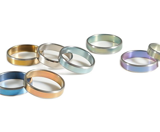 Titanium deals alloy ring