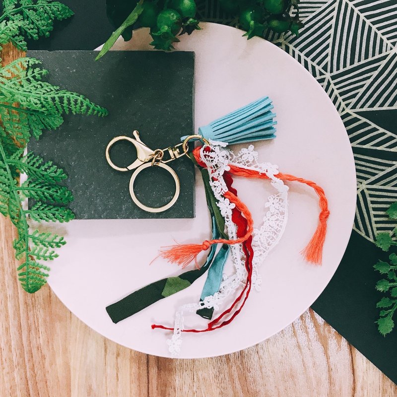 Tassel Keyring / Demon - ที่ห้อยกุญแจ - โลหะ 