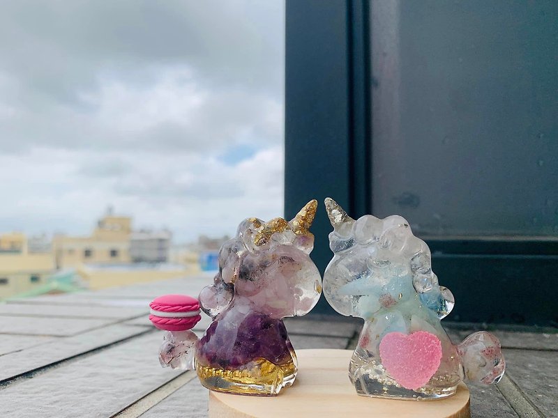 Kaohsiung Unicorn Crystal Ogang Handmade Class丨Crystal Nine-tailed Fox Handmade Class丨Parent-Child Handmade - Pottery & Glasswork - Other Materials 