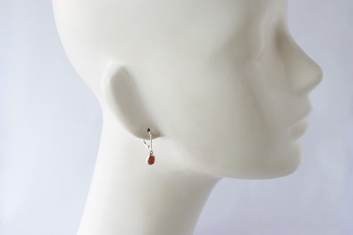 CP170 (garnet) - Shop creer-acc Earrings & Clip-ons - Pinkoi