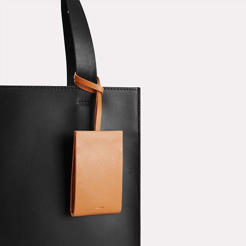 dashbrand DA20 Snap Purse – Brown (Minimal Leather Bag for AirPods / coin / key)