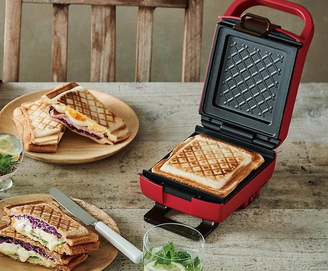 recolte Plaid thick grilled sandwich maker