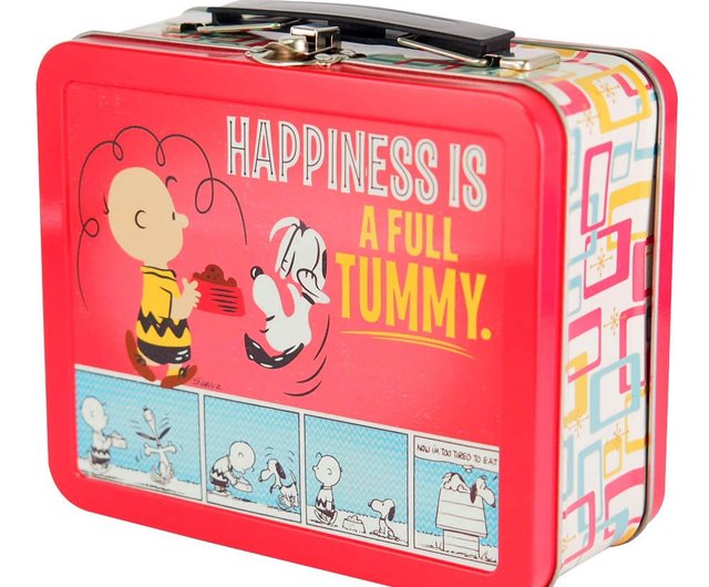 Special offer Snoopy lunch box-happy and full [Hallmark-Peanuts