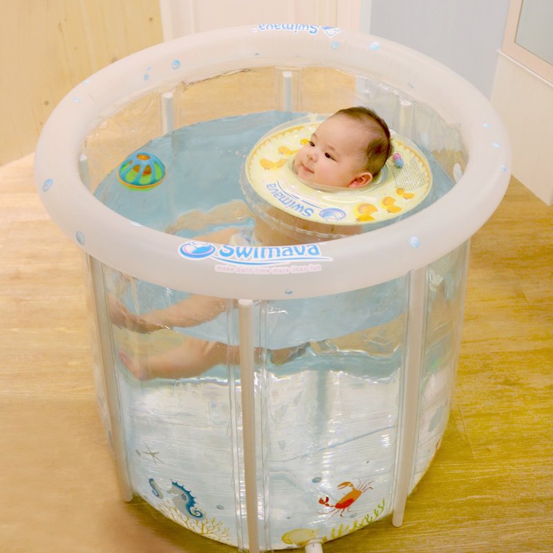 ブリティッシュスウィマバP2シンプルファミリーベビープール-オーシャンタイプ - その他 - プラスチック ブルー