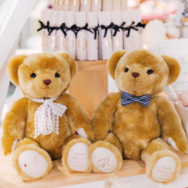 2024 Wedding Recommendation Japanese Thanksgiving Gift Weight Bear-Single CAMELY MARIAGE - ของเล่นเด็ก - เส้นใยสังเคราะห์ สีนำ้ตาล