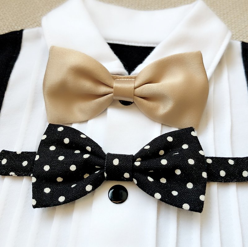 PUREST British Royal Bow Tie for Little Gentlemen-Detachable Bow Tie [Additional Purchase] - Baby Accessories - Cotton & Hemp 