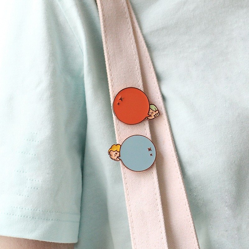 UPICK original life creative cute bubble brooch collar pin Korean cute brooch - Brooches - Other Metals 