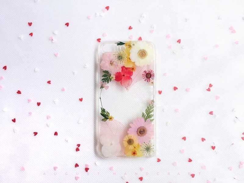 爱心花 • Flower Heart - Phone Cases - Plants & Flowers Multicolor