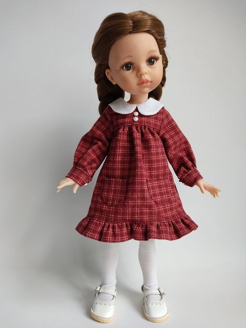 Lady Fox Boutique PDF sewing pattern for Paola Reina dolls.