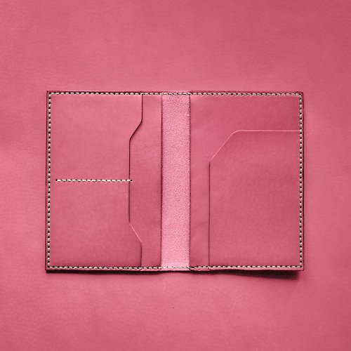 The Lederer 意大利植鞣牛皮護照套 護照夾 | 手縫皮革材料包 | 客製化刻字