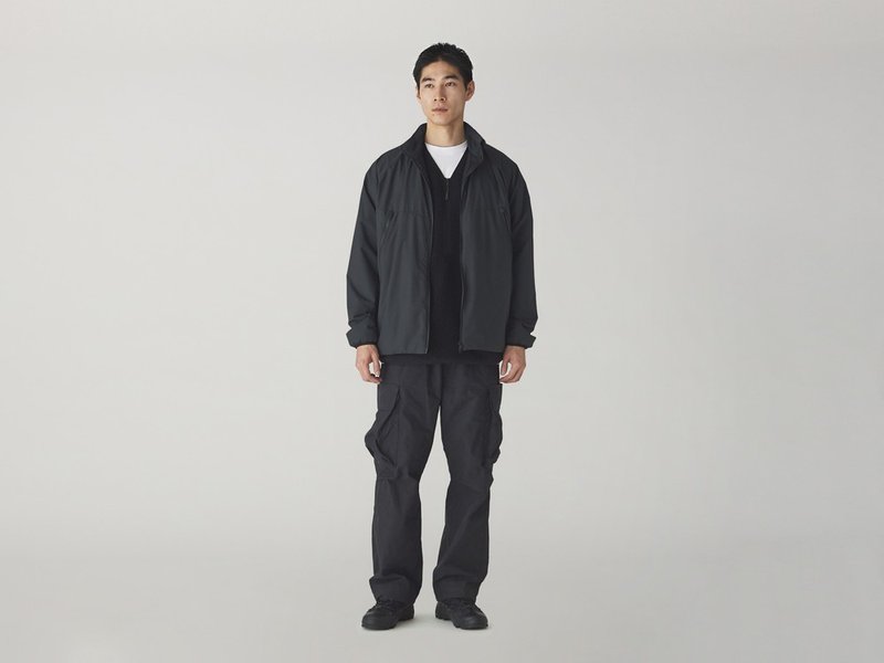 2L Octa 風衣外套 黑色 - 男夾克/外套 - 聚酯纖維 黑色