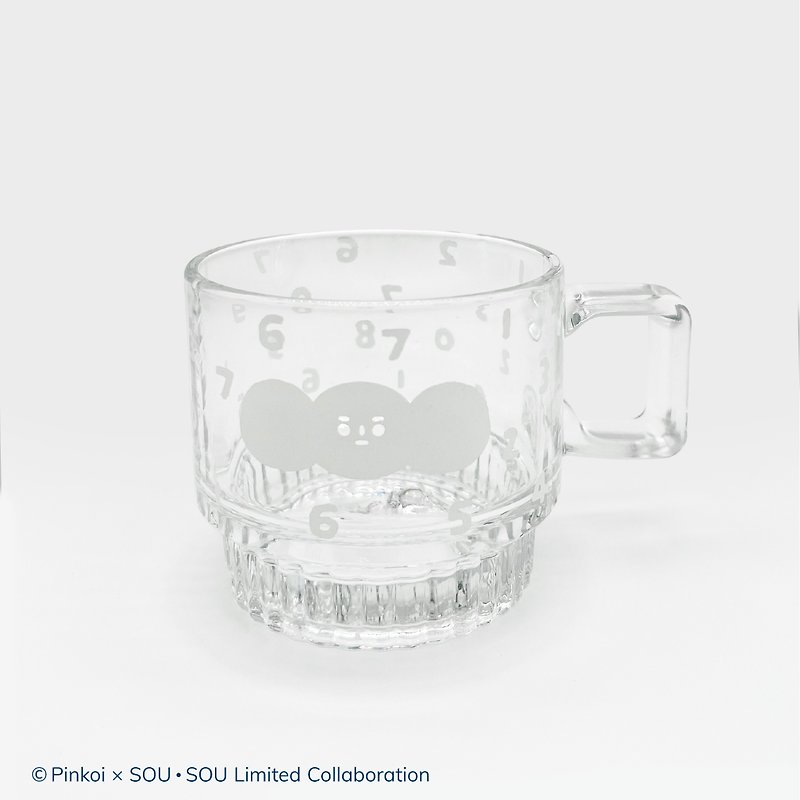 【Pinkoi x SOU・SOU】WEIRD GLASS MUG [Pre-order second batch] - Cups - Glass White