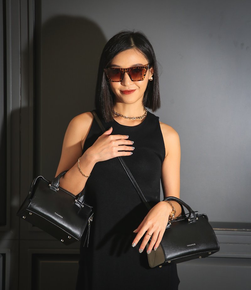 iconic bag with popular reviews amongst bloggers, mini IOTA - Handbags & Totes - Genuine Leather Black