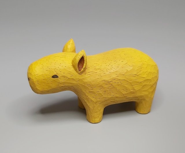 Wooden Capybara Toy - WoodenCaterpillar Toys