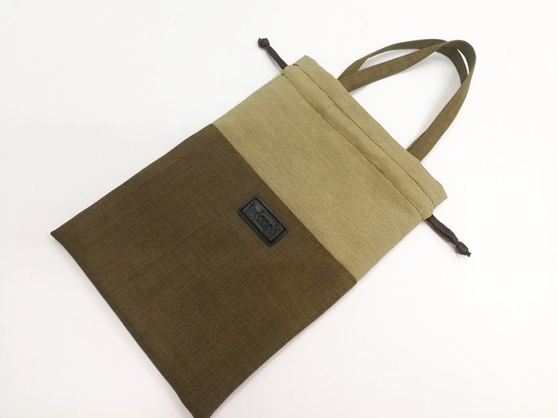 Multi-function beam opening small bag/Japanese wind beam opening small bag/water bottle bag/beverage bag AM01-002 - Handbags & Totes - Other Materials 