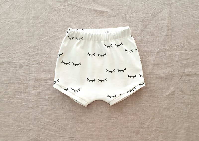 Sleepy eyes baby shorts 612months,baby boy shorts,baby girl shorts