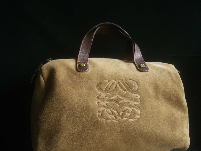 【老時光 OLD-TIME】早期少見二手古董包LOEWE手提包 - 手提包/手提袋 - 其他材質 多色
