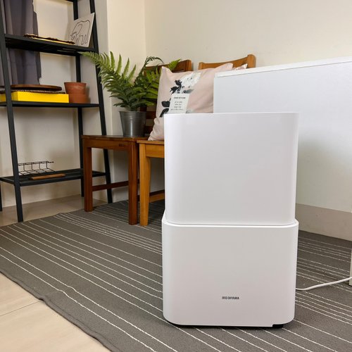 可易家電 日本IRIS PM2.5空氣清淨除濕機+大拍4.0雙氣旋偵測除蟎清淨機