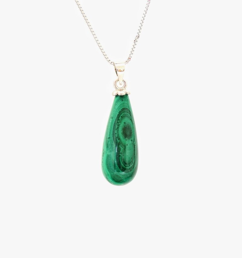 Malachite Necklace-2 - สร้อยคอ - หยก 