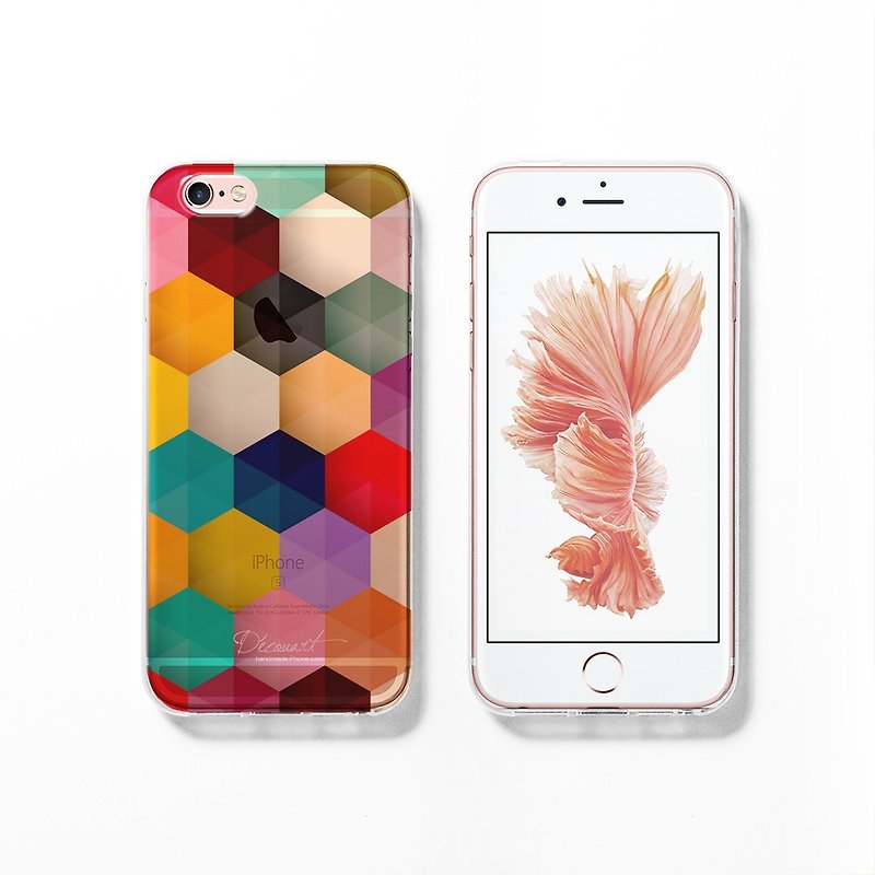 iPhone 7 手機殼, iPhone 7 Plus 透明手機套, Decouart 原創設計師品牌 C747 - 手機殼/手機套 - 塑膠 多色