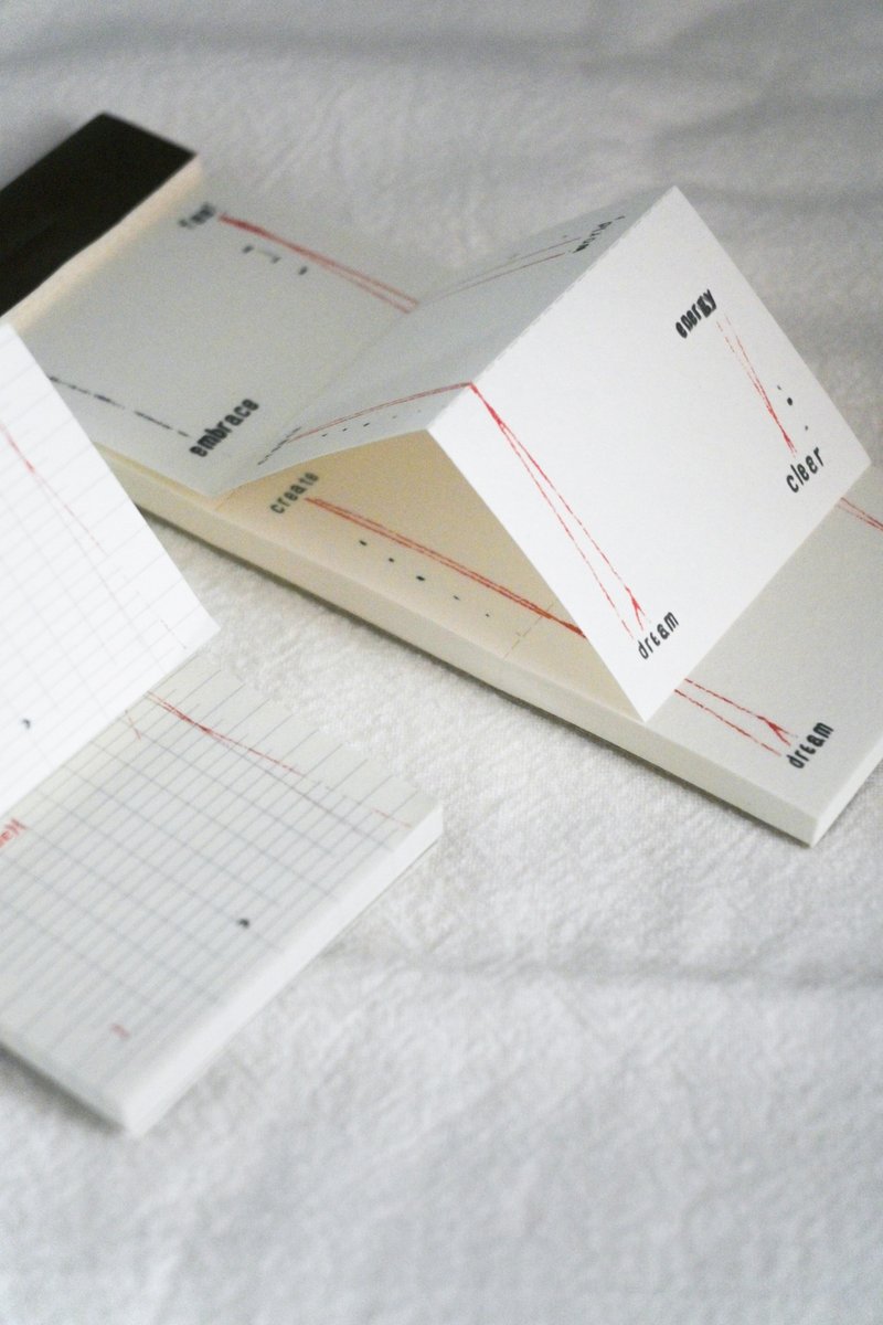 手撕線便簽本 Grid / String - memo/便利貼 - 紙 