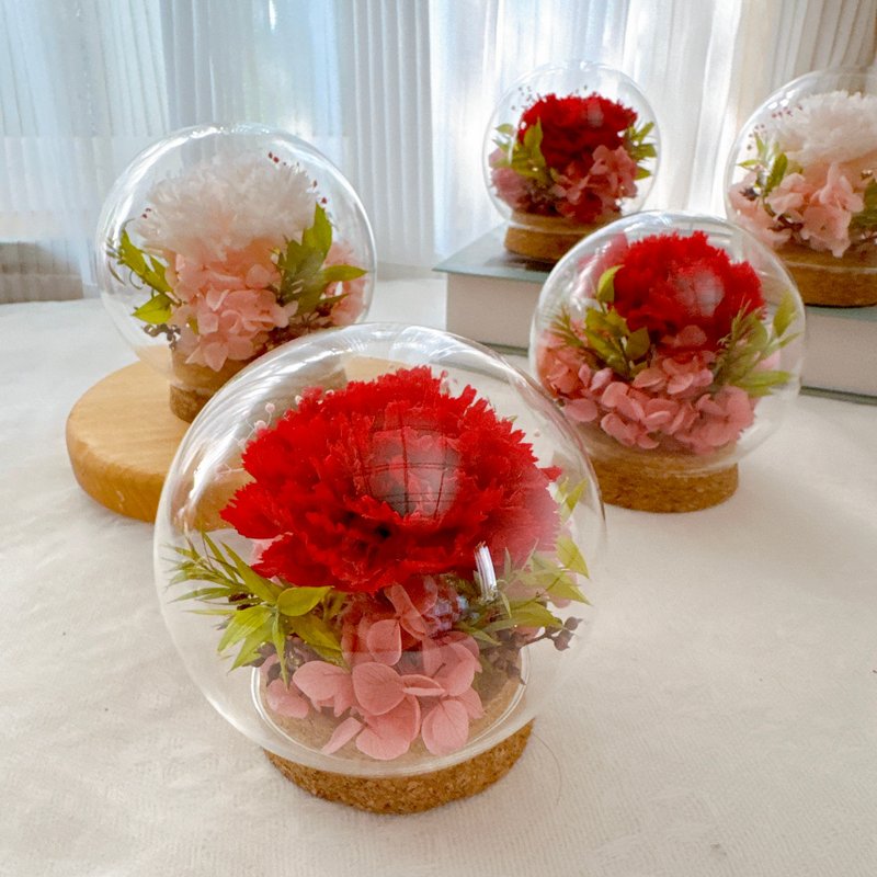 樺坊/母親節花盅/康乃馨軟木塞花盅/永生花/花禮/乾燥花 - 乾燥花/永生花 - 植物．花 