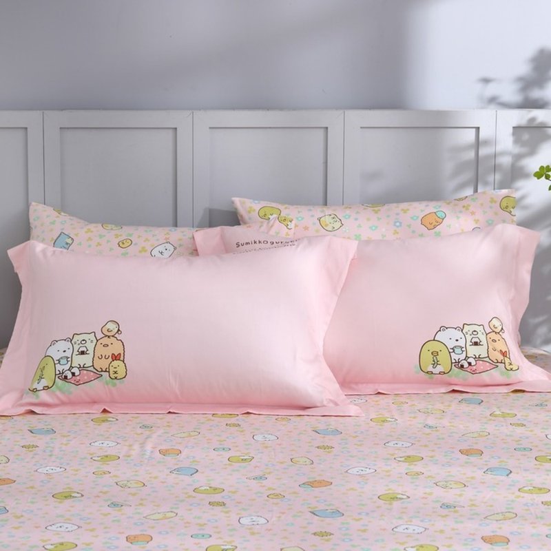 Corner Buddy-Classic Cotton Thick Pillowcases/Pair-Clover (Two Colors)-Made in Taiwan - เครื่องนอน - ผ้าฝ้าย/ผ้าลินิน 