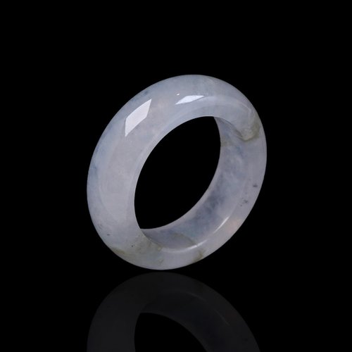 瓔珞珠寶盒 E.L.Jewelry Box 冰種飄花翡翠戒指戒圈 | 國際10圍 | 天然緬甸玉翡翠A貨 | 送禮