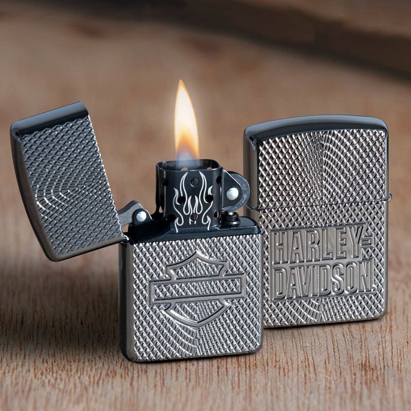 【ZIPPO官方旗艦店】Harley-Davidson哈雷戴維森防風打火機 46022 - 其他 - 銅/黃銅 銀色