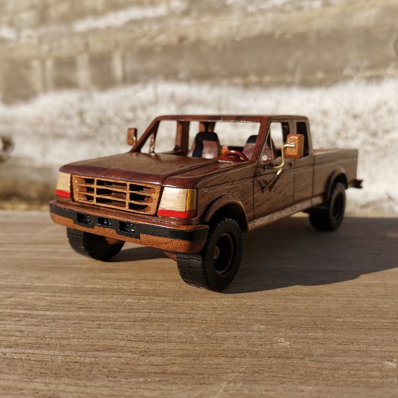 Collectible toy car model Ford F250 - 擺飾/家飾品 - 木頭 