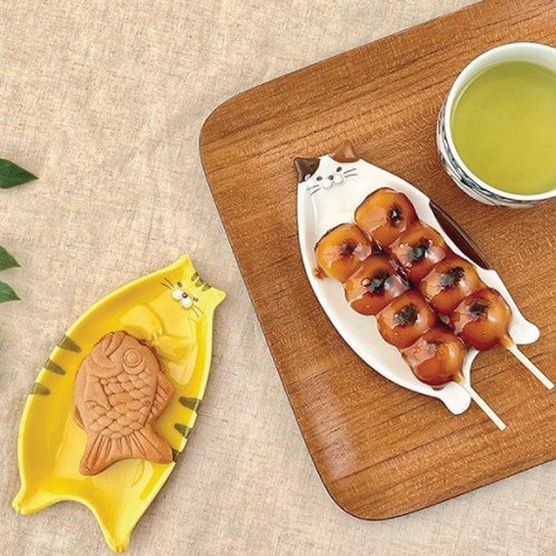 茶道具 菓子器 浅黄交趾 菓子器 銘々皿 5客 赤沢露石 造 共箱 N142AK 栗山園オンライン通販部 / 【出物】 黄交趾四君子菓子鉢 赤沢露