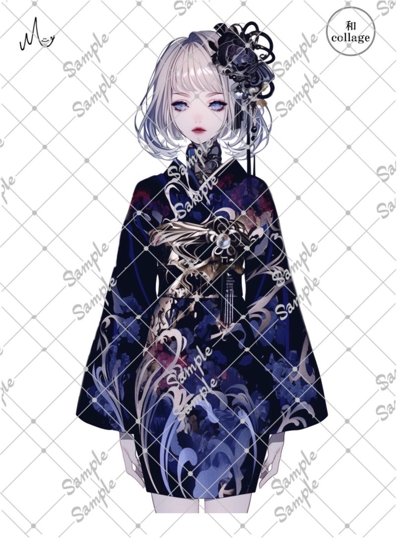 オリジナル人物ステッカー期間限定7月10日まで - 貼紙 - 紙 