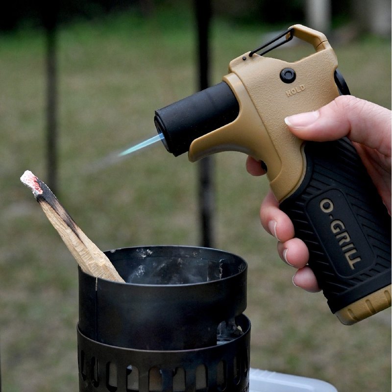 GJ-360U camping expert gas spray gun - ชุดเดินป่า - พลาสติก สีกากี