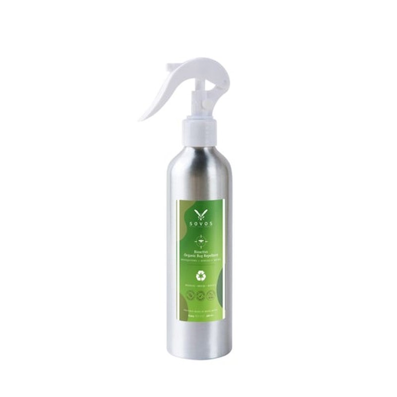 有機驅蚊蠓噴霧 (DEET FREE) 250ml 補充裝 - 連漏斗 方便補充 - 驅蚊/防蚊用品 - 精油 多色