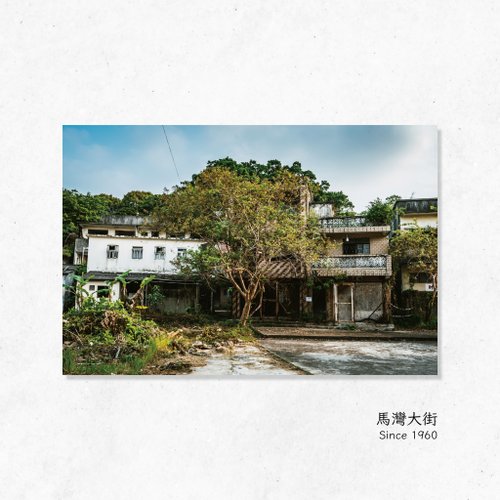 【風景ポストカード】香港の古い建物_6枚セット