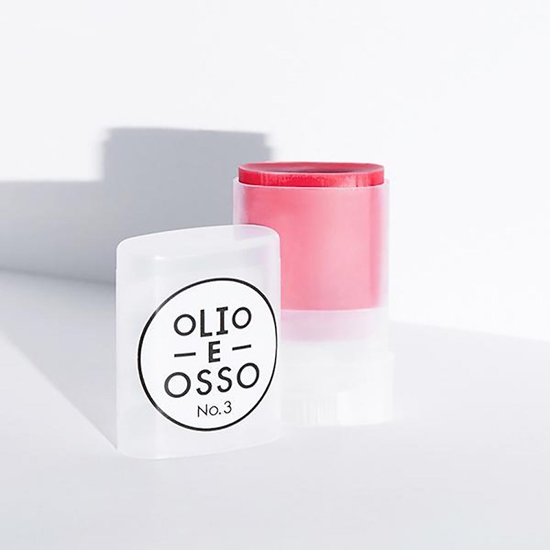 OLIO E OSSO Cranberry Moisturizing Stick No.3 - Lip & Cheek Makeup - Wax Pink