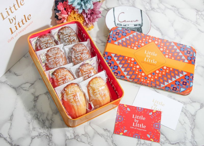 【期間限定】認真瑪德蓮-雙拼 (口味可選) - 8入【聖誕禮盒】 - 蛋糕/甜點 - 新鮮食材 多色