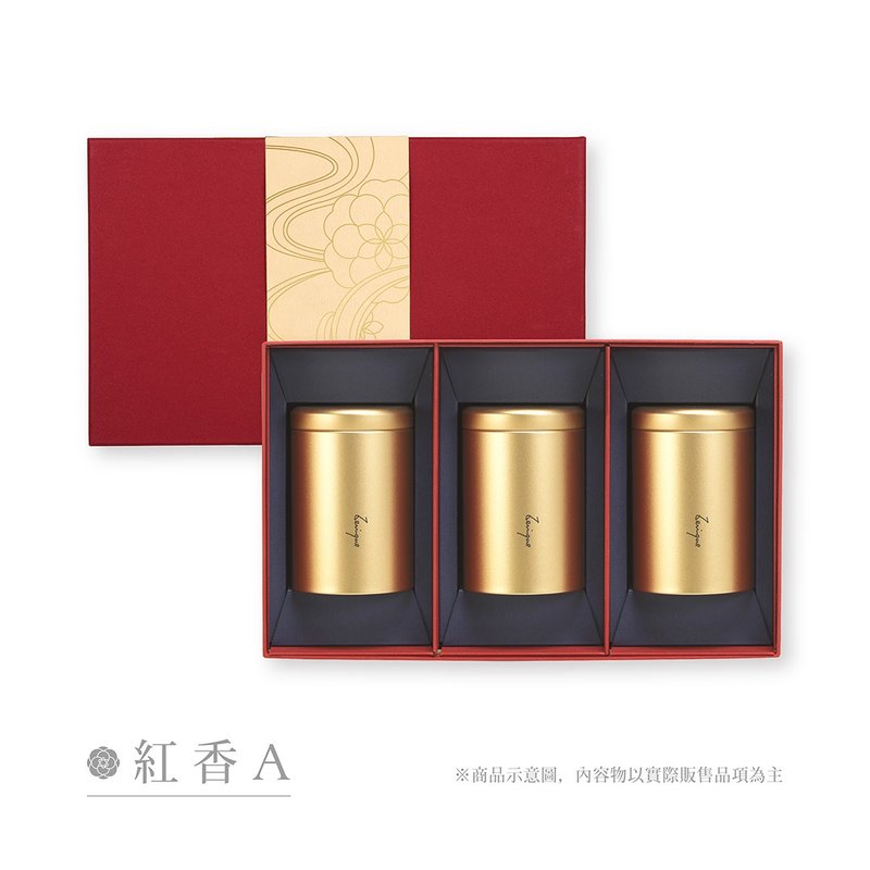 Xiao Cha Zhai Tang [2024 Mid-Autumn Festival Limited] Red Fragrance Gift Box - ขนมคบเคี้ยว - อาหารสด สีแดง