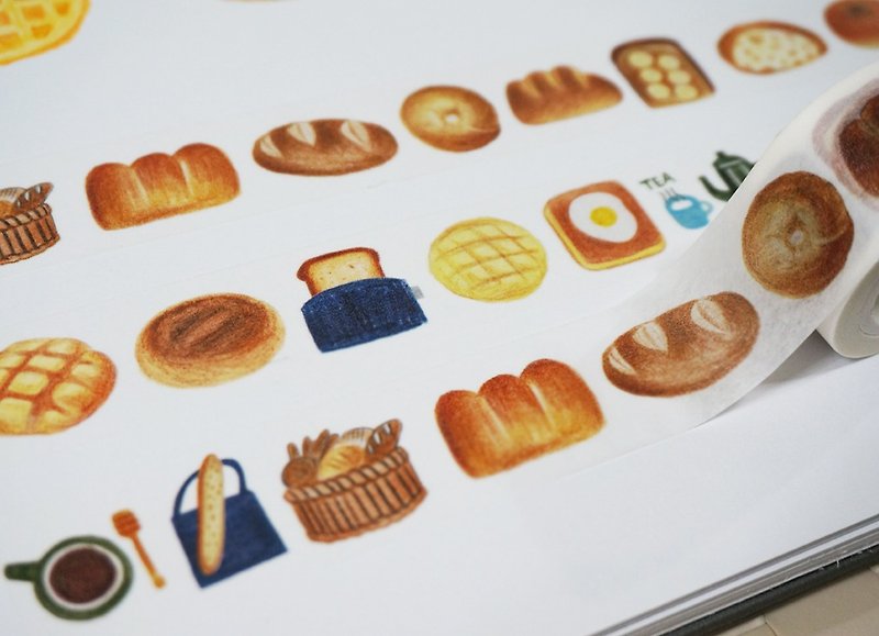 2.5 cm paper tape - Bakery - Washi Tape - Paper 