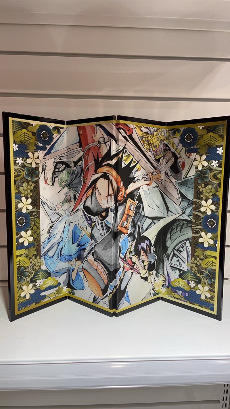 【Shaman King】Japanese style desktop screen - Items for Display - Paper Black