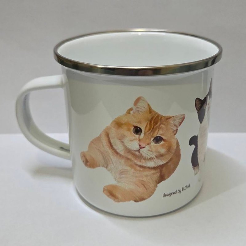 【客製化】搪瓷琺瑯杯  | 禮物 | 圖案只供參考 - 其他杯子 - 琺瑯 